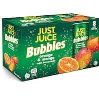 Bubbles Orange Mango Lemonade Carbonated Fruit Drink