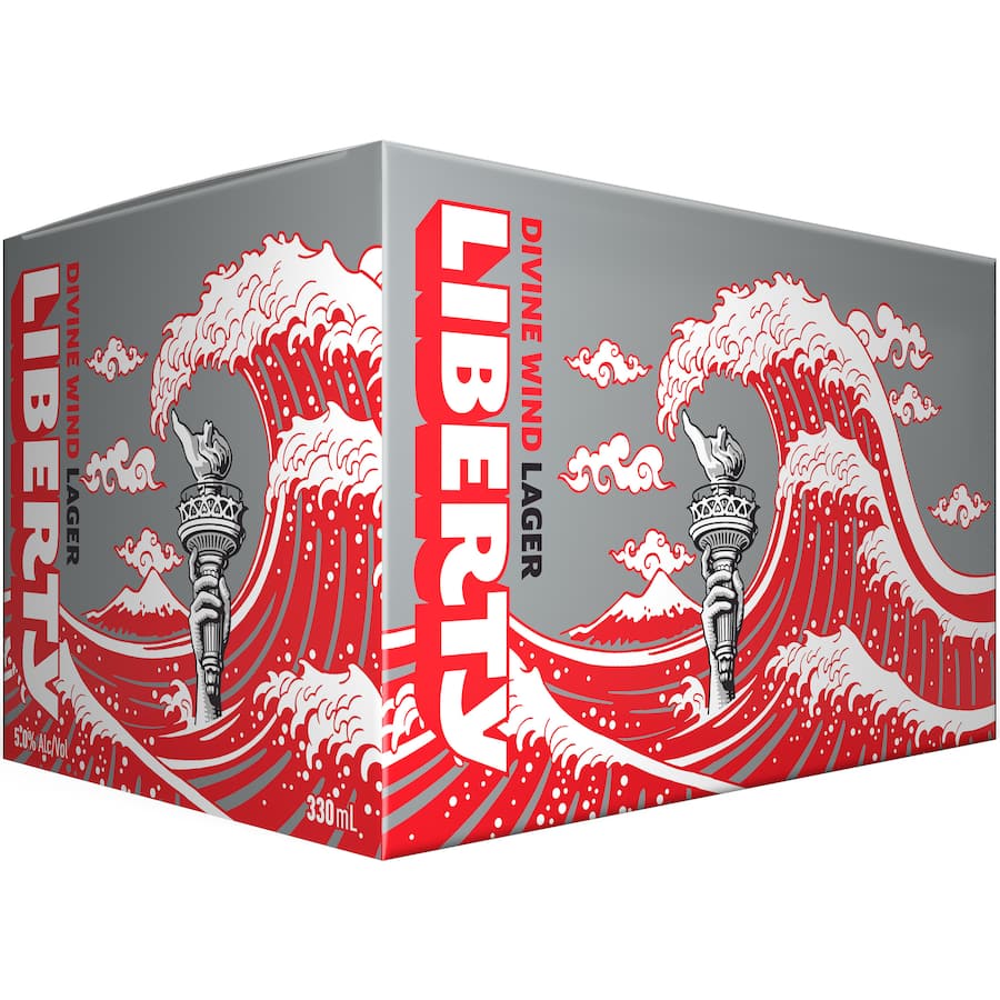 Liberty Brewing Co Lager Divine Wind Japanese