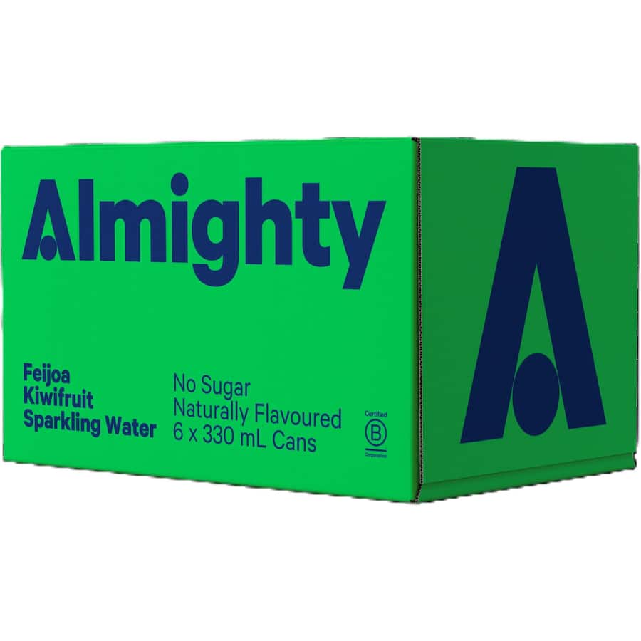 Almighty Sparkling Water Feijoa & Kiwi