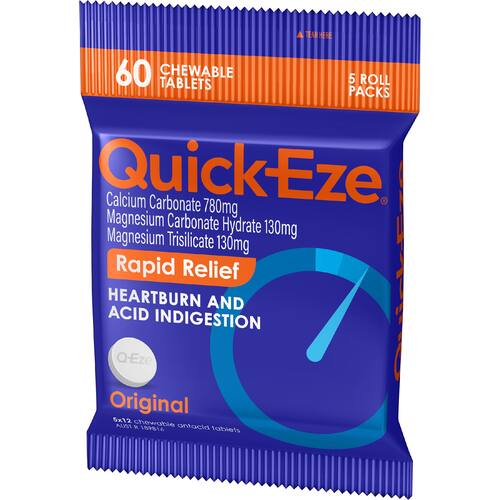 Quick-Eze Antacid Original Tablets
