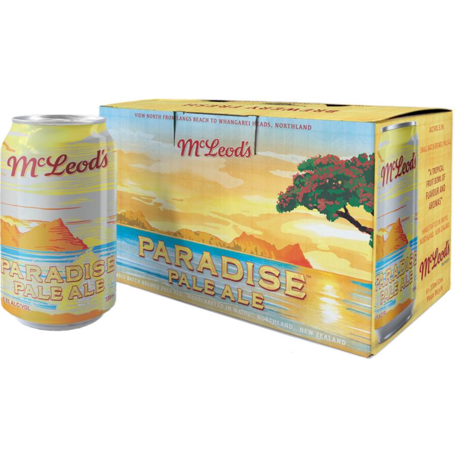 Mcleods Craft Beer Paradise Pale Ale