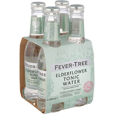 fever tree tonic water elderflower