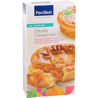 pavillion foods frozen pie 2pk butter chicken (360g)